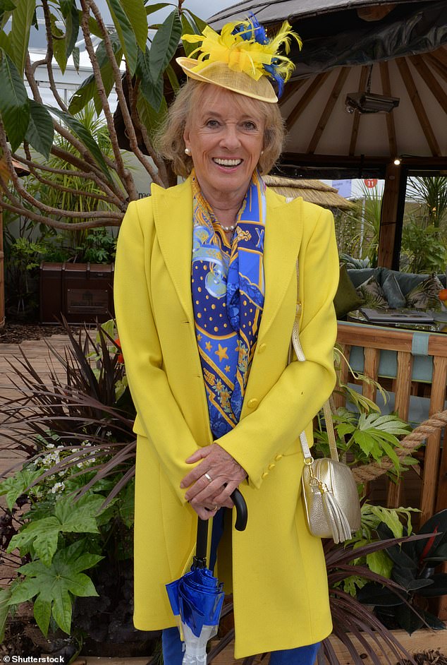 Dame Esther (pictured last year) has revealed her diagnosis with lung cancer, which she announced in January, was assessed as Stage 4