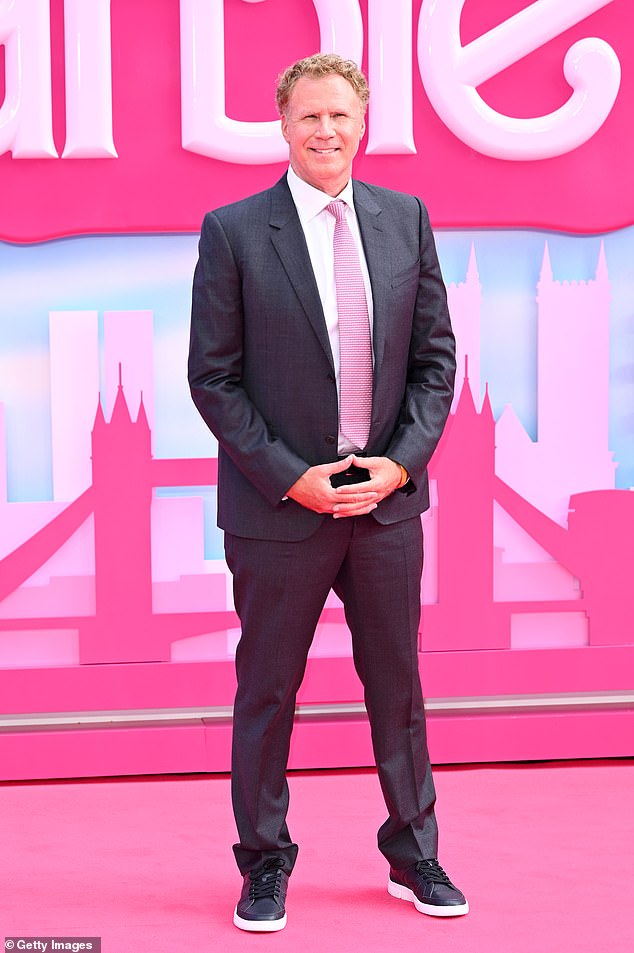 Outfit: On the night Will teamed his grey jacket and trousers with a white shirt and quite rightly a pink tie