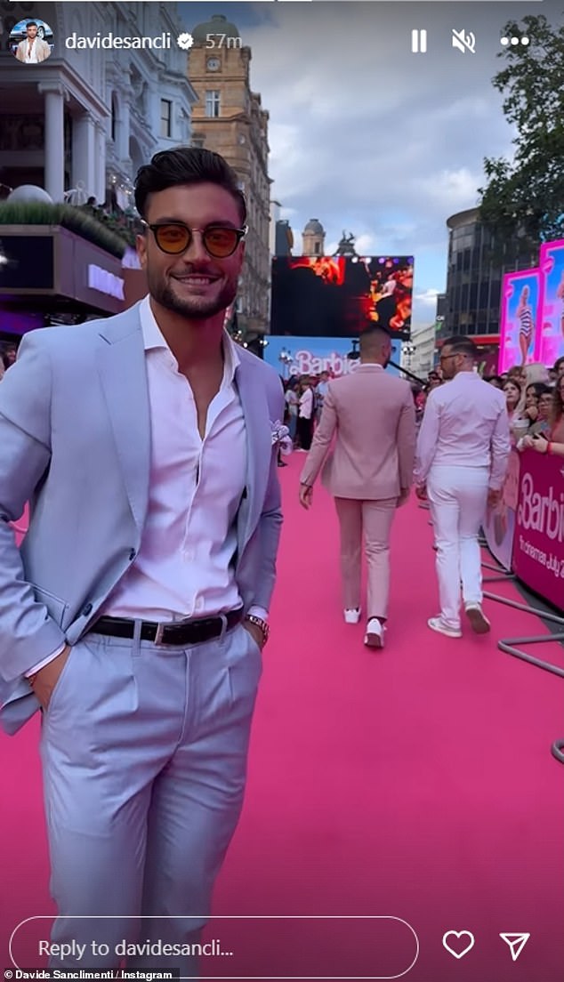 Awkward: The exes could come face to face for the first time since their split as they both hit the pink carpet at the screening in London