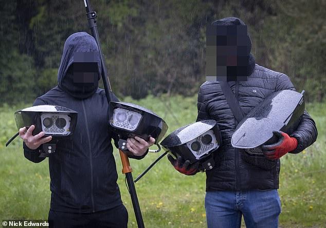 A secret army is vandalising and stealing Sadiq Khan's Ulez cameras. Two of the 'Blade Runners' previously showed MailOnline some of the cameras they had taken down