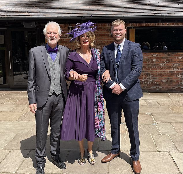 Now his mother Sue Arnold (middle, with her husband John, left, and son, right), a former Deputy Police and Crime Commissioner, has exclusively told MailOnline how her son, once a pupil at prestigious £45,000-a-year Repton School, alma mater of Roald Dahl and Jeremy Clarkson, dragged himself and his family on a terrifying journey into the abyss