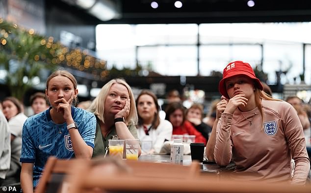 Other fans at Boxpark Wembley were left shell-shocked by the dominant performance of Nigeria