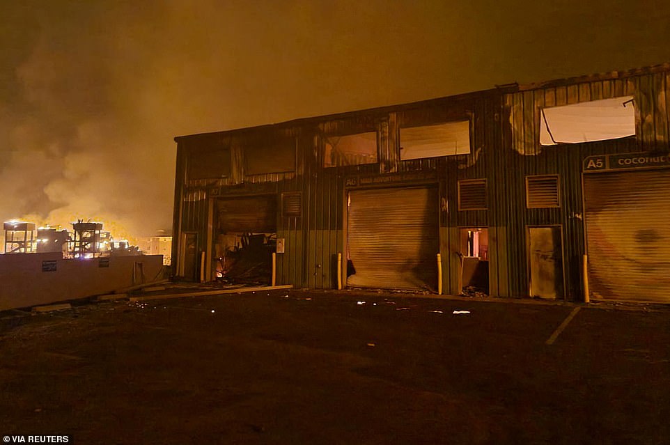 Joe Biden called for Federal aid to reach Hawaii on Wednesday evening, and said the U.S. Coast Guard, Navy Third Fleets and U.S Marines are supporting response and rescue efforts