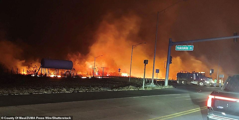 Power remains out for thousands of Hawaiians, and the fires are ongoing