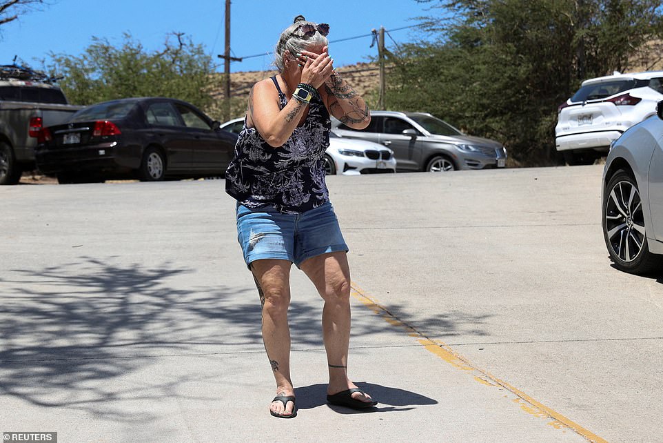 Local Steff Baku-Kirkman hears reports that her home has been destroyed and her pets killed in the town of Lahaina