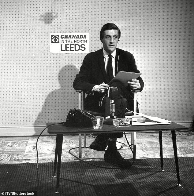 Young presenter Michael Parkinson fronting 'Granada In the North - Michael Parkinson in 1958
