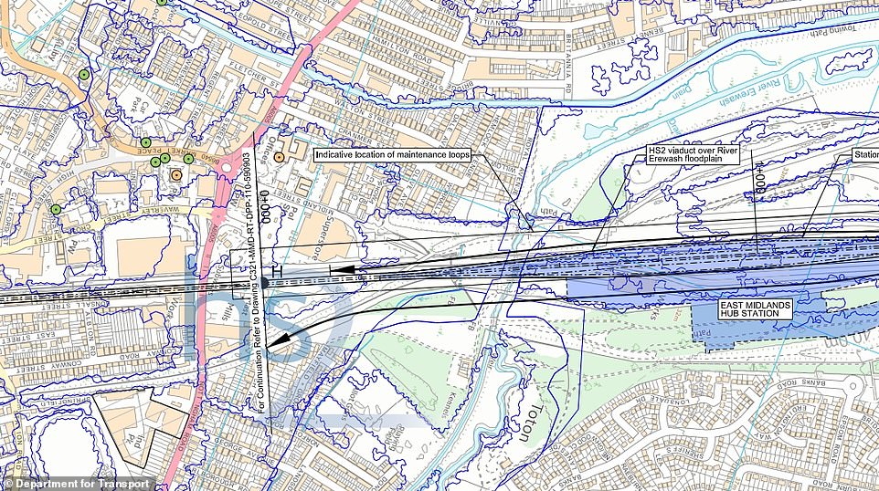 The HS2 route was set to go through Bonsall Street in Long Eaton but delays left residents there in limbo for years