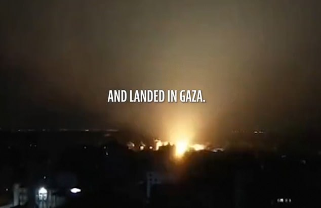 Moments later, two explosions erupted in the city below