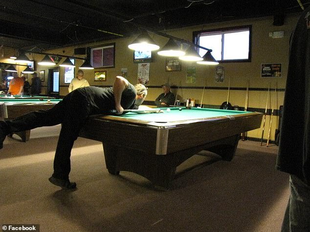 The gunman then moved onto the nearby Schemengees Bar and Grille, pictured above