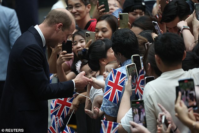 Arriving in Singapore, William was shown the Jewel, a nature-themed entertainment and retail complex surrounded by and linked to one of the passenger terminals of Changi Airport