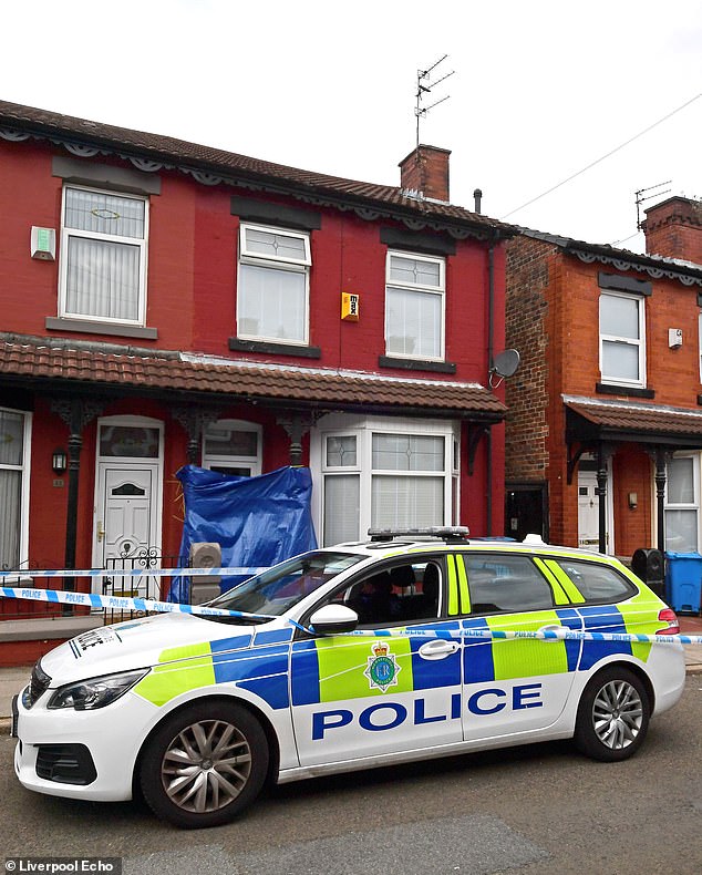 Ms Dale was shot in the back garden of her home in Old Swan, Liverpool (pictured)