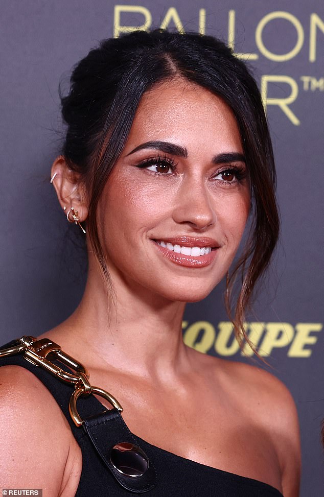 Agustina Scalia is the cousin of Lionel Messi's wife Antonela Roccuzzo (pictured)