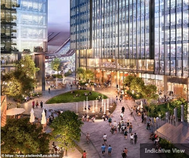 This is not the first the landmark building has caught fire, as it was the centre of a blaze in July last year