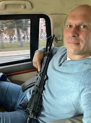 Kiva was charged with treason for supporting Putin, and is now thought to be in hiding in Russia (pictured)