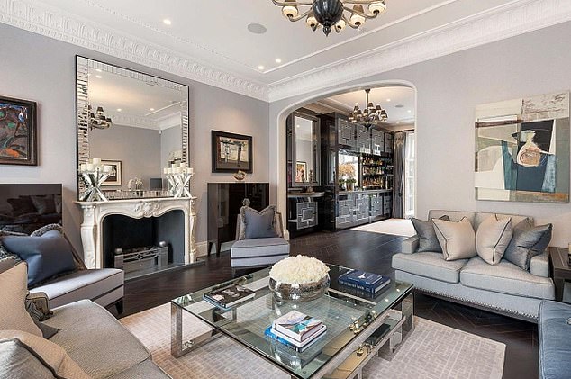The home underwent 'extensive' renovations after it was acquired in 2011. It is now sold