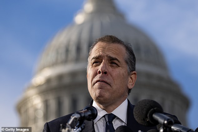 Hunter Biden speaks on Capitol Hill