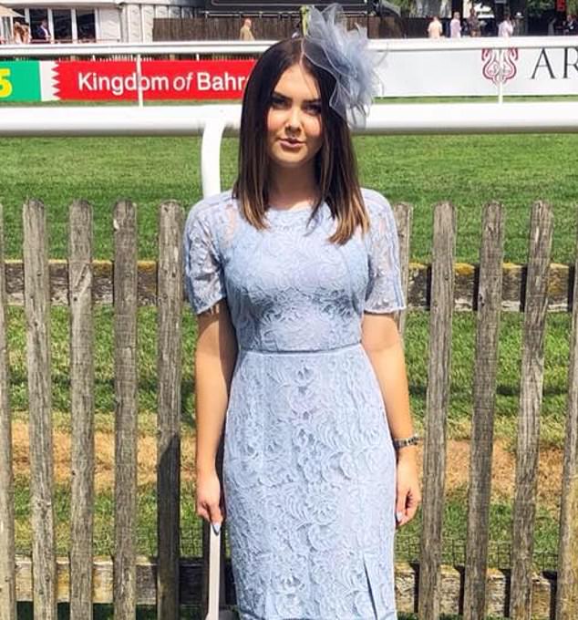 PIctured: Mrs Lord's daughter Charlotte who shared the update that a body had been found