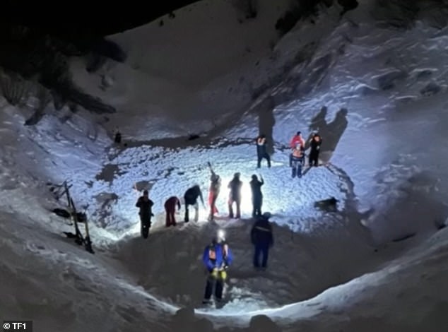 It took emergency responders five hours to recover the bodies of the mother and son