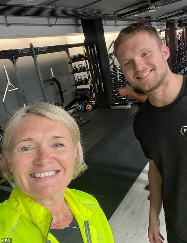 Mr Vokes (right) was a personal trainer at Form in Manchester, while Ms Vokes (left) was chair of the Oglesby Charitable Trust, a director of their family-owned property company Bruntwood, deputy chair of the Royal Exchange Theatre and a trustee of charities Shared Health and Focused Care