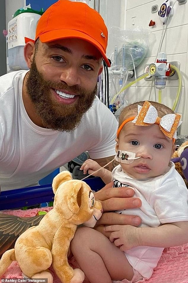 Azalyia was diagnosed with with acute myeloid leukemia at eight weeks and had tumours on her lungs, stomach and kidneys. She sadly died in April 2021 when she was eight-months-old