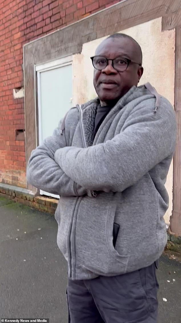 It's understood that he said he was going to call the police but no officers ever turned up