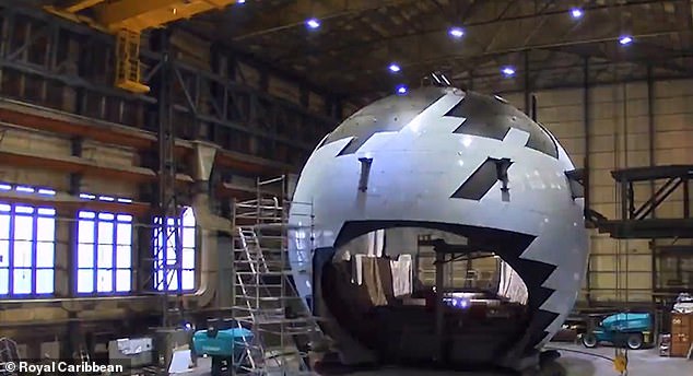 Icon's 'Pearl' feature, which weighs more than a Boeing 747