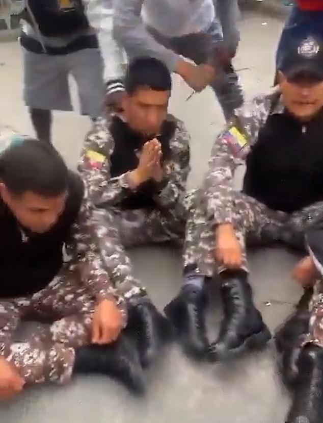 Inmates take over a prison in Ecuador, taking all prison guards hostage