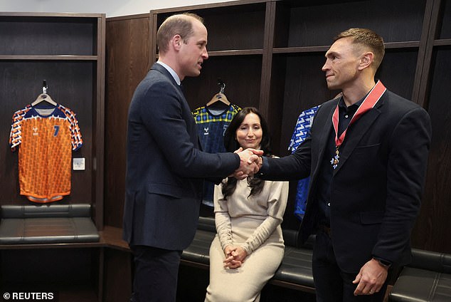 Inspired by Rob's bravery in devoting the rest of his life to raise awareness and funds for those affected by MND , Kevin (right) has helped him raise more than £15 million for charity through a series of staggering endurance challenges