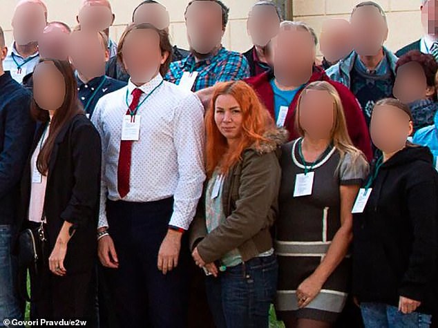 As an alleged opposition activist with the Belarusian diaspora in Poland 'she talked about the need to act more decisively to overthrow the government in Belarus, namely by force', reported opposition news outlet Zerkalo