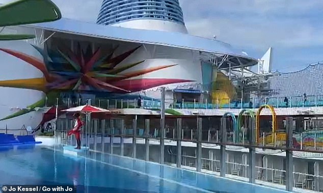 It's sure to make a splash: Royal Bay is the biggest pool at sea