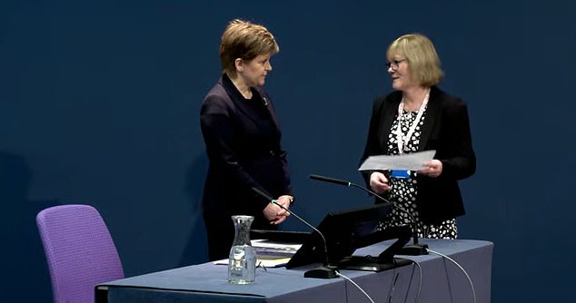 The former First Minister stressed that discussions about the response to the pandemic took place 'formally' as she kicked off a full day of questioning