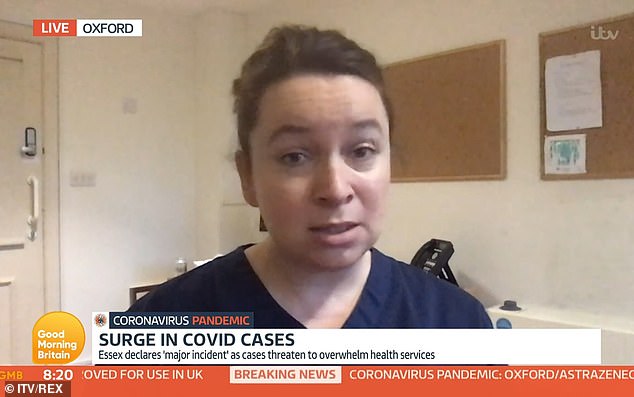 Dr Clarke became well known on Twitter, routinely criticising politicians and warning of pressures on the NHS. She said she has been called names such as 'Hitler and Satan' and accused of being a 'child abuser' as a result