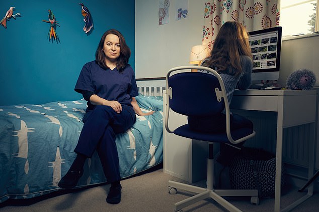 Dr Clarke lives with her husband, Dave, and her two children, Abbey, 10 and Finn, 14