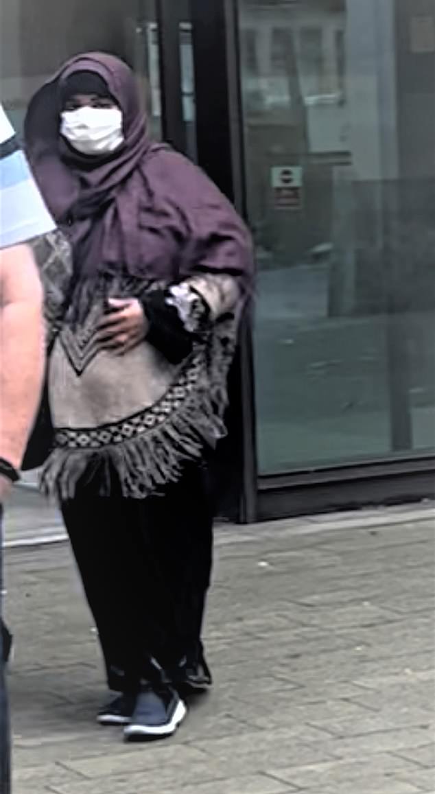 Noor at the Old Bailey in London during her trial in October last year