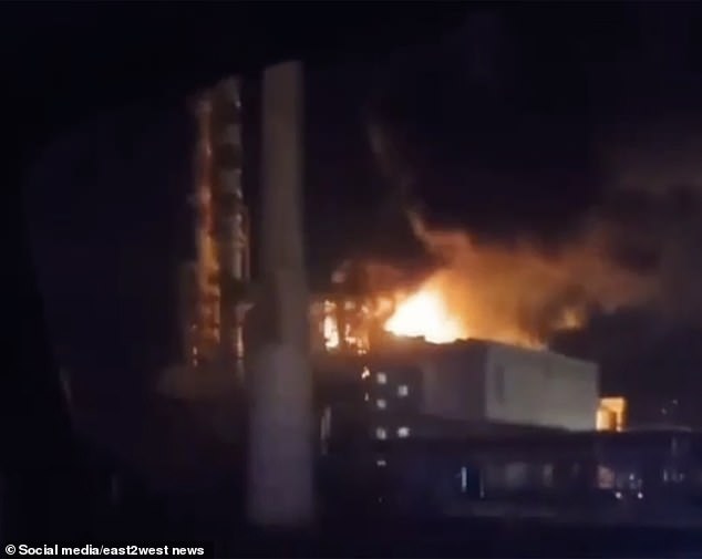 The strike on the Lukoil facility came the day after the city marked the 80th anniversary of the end of the epic Battle of Stalingrad in the Second World War