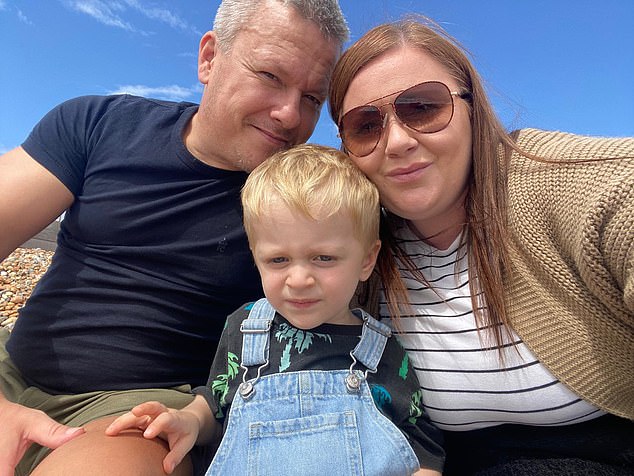 Kirsty Bailey (pictured with her husband and son who is autistic) said she would expect such comments to have been made in 1924, but not 2024