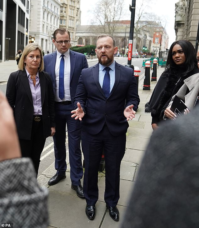 Detective Superintendent Andy Furphy speaks to the media outside the Old Bailey, central London, after Amina Noor, 39, was jailed for seven years