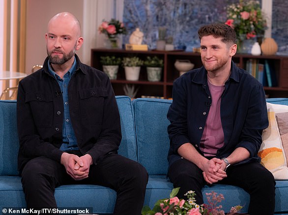 Dr Thom Petty (left) and Dr Andrew Cinnamond (right) worked in hospitals during the pandemic and acted as behind the scenes medical advisors for ITV drama Breathtaking