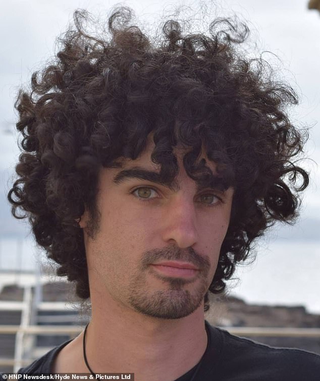 BMW worker Mr Carreno (pictured) had been on a night out when he was approached by Blake
