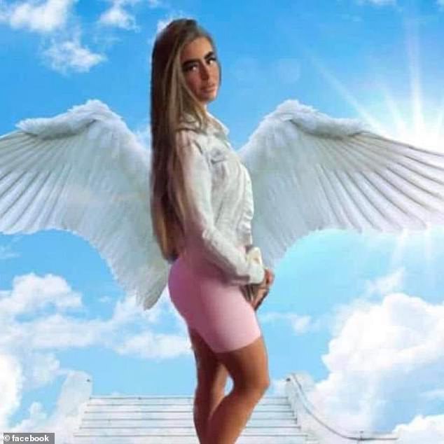 Paying tribute a heartbreaking tribute to her teenage daughter, Alisha's mother Cody Marie Hobman wrote on social media: 'My princess now the most beautifuliest angel in the sky'