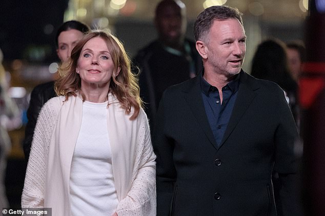 Former popstar Geri (left) had been devastated by the jolt to their lives caused by the claims