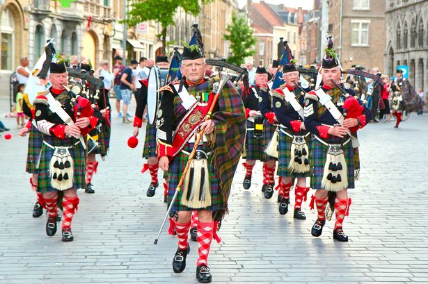 Pitlochry drummer given pipe band send-off