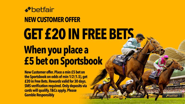 Royal Ascot bonus: Get £20 in free bets when you stake £5 on horse racing with Betfair
