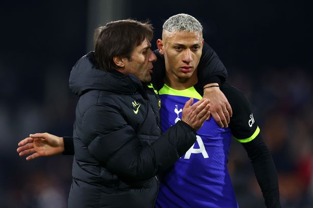 Richarlison claims Antonio Conte gave him two-hour dressing down during Tottenham feud