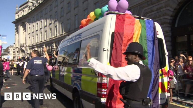 The uneasy relationship between the police and Pride