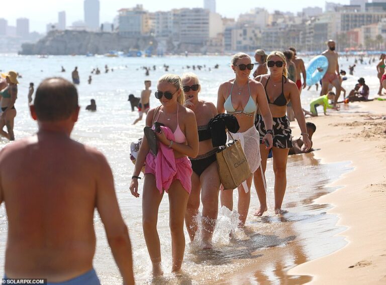 Tourists turn their backs on the melting Mediterranean…except for the Brits! Ten per cent fewer holidaymakers plan to visit the region – but Heatwave Charon is seeing MORE UK sun-seekers fly out