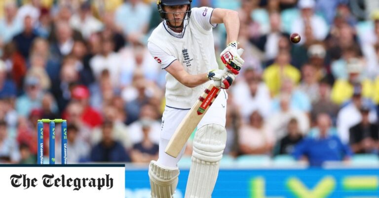 Latest scores from the Ashes fifth Test