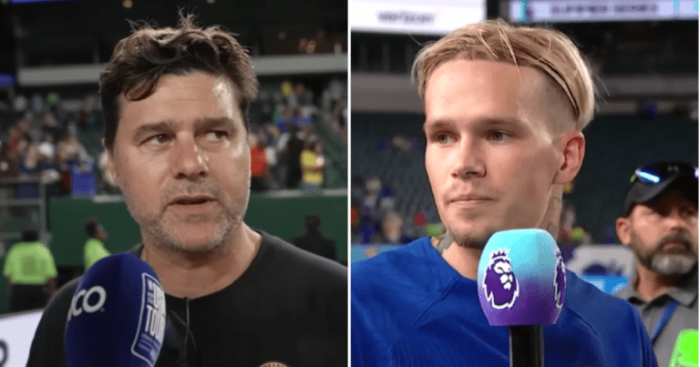 Mykhailo Mudryk and Mauricio Pochettino react to maiden Chelsea goal | Football