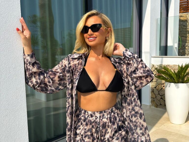 Billie Faiers looks incredible in bikini and see-through dress as she launches new fashion collection