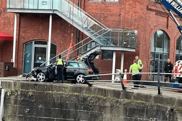 Man found dead in car after vehicle plunges into water at marina